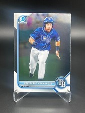 2022 Bowman Heriberto Hernandez Chrome #BCP-143 Tampa Bay Rays