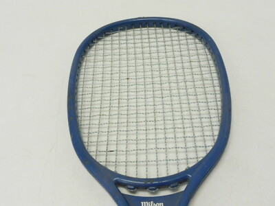 Raquette De Racquetball Vintage Wilson – Bleue Speed Flex 18 1/2" – Fabriquée Aux USA