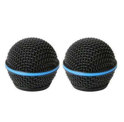 2 Pack Ball Head Wireless Microphone Grille Windscreen For Shure Beta58a Beta58
