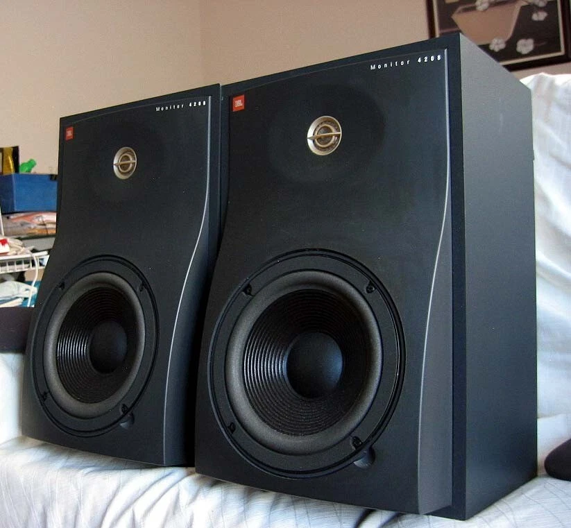 Jbl 4208 hotsell studio monitors