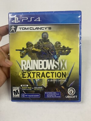 Tom Clancy's Rainbow Six Extraction - PlayStation 4 PS4 NEW *LOOSE DISK*