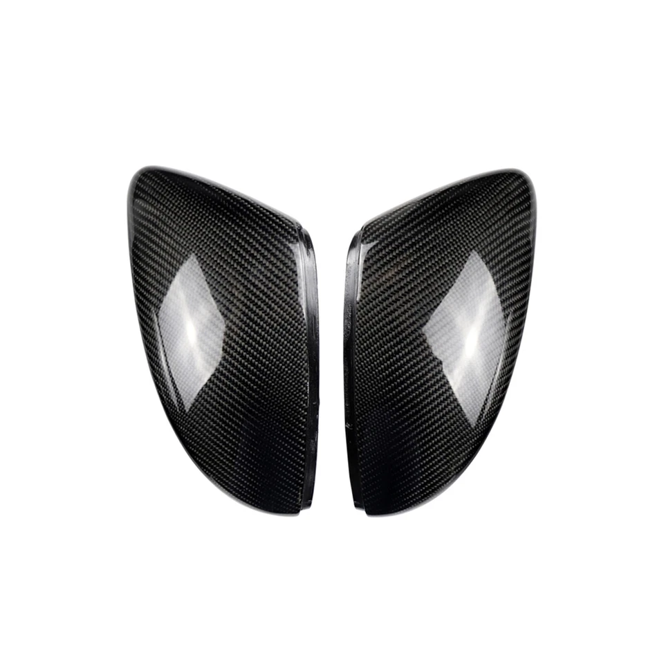 1 par de cubiertas de espejo retrovisor de fibra de carbono real para VW Golf GTI MK6 2009-2013 Foto 3 de 4
