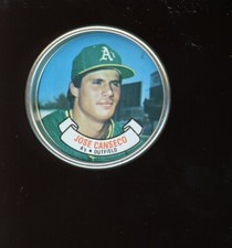 1987 Topps Baseball Coins #6 Jose Canseco Oakland A's QTY