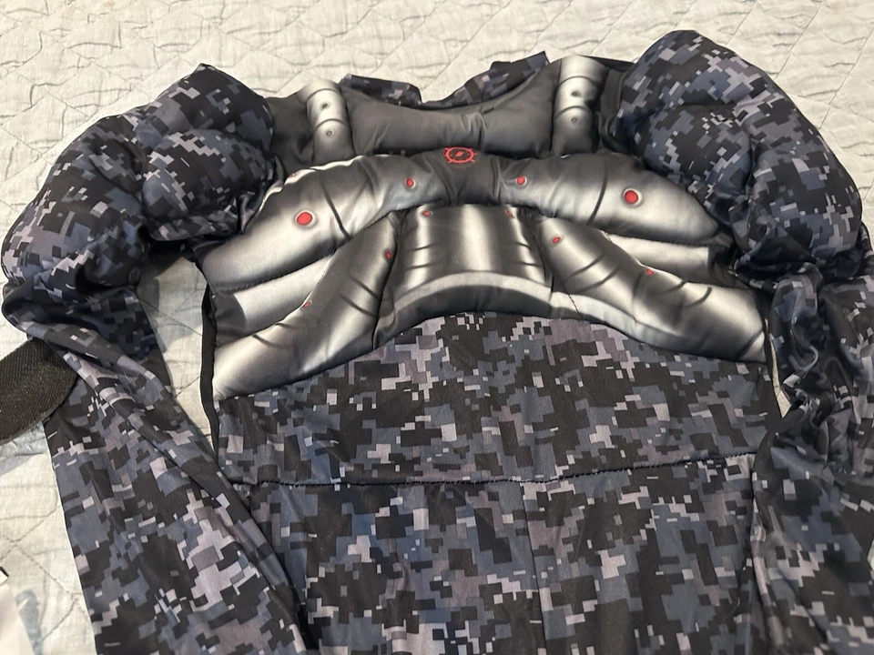 Fantasia Camo Operation Rapid Strike Red Sector Recon Masculina Tamanho G (10-12) - Imagem 4 de 4
