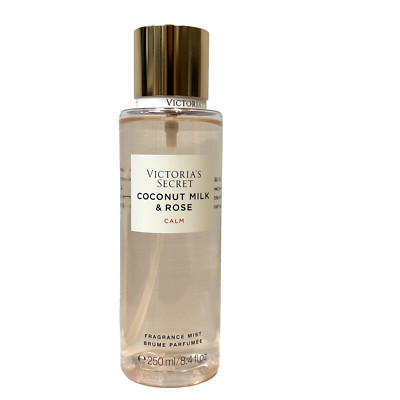 Victoria's Secret COCONUT MILK & ROSE Calm Fragrance Body Mist 8.4 oz LE