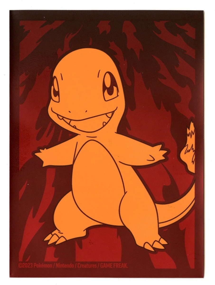2023 Obsidian Flames Charmander ETB Individual Card Sleeve Pokemon Original 2023 Obsidian Flames Charmander ETB Individual Card Sleeve Pokemon Original