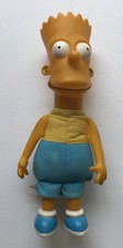Bart Simpson 11" Plush Doll 1990 The Simpsons Matt Groening NO SHIRT Vintage