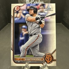 2022 Bowman Prospects Diego Rincones #BP-65 San Francisco Giants