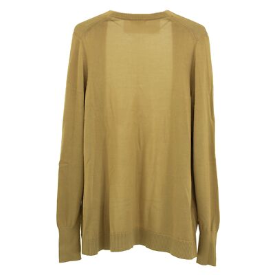 S OLIVER Damen Strickjacke Sweatjacke Cardigan V-Neck caramel