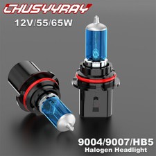 FOR 1999-04 Ford Mustang 1995-03 F150 PAIR 9007 HEADLIGHT BULBS COMBO LAMPS