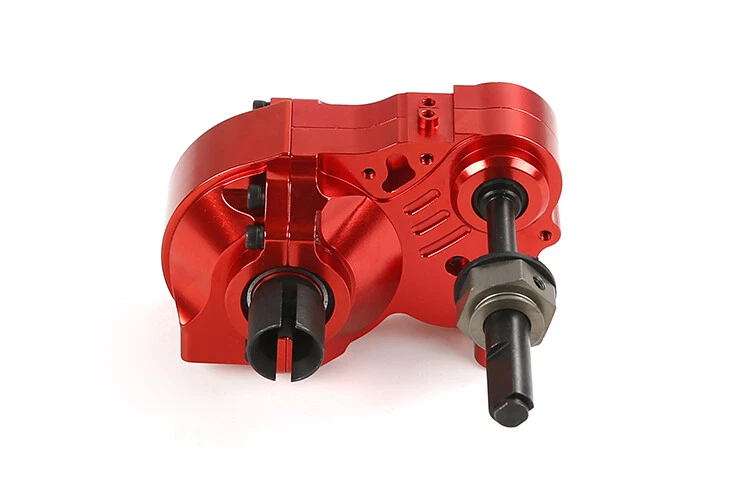 Rot CNC Aluminium Metall Differenzial Getriebe für 1/5 HPI Rovan BAJA 5B 5T 5SC - Bild 2 von 4