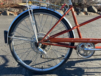 Reconditioned, Vintage 1973 Chestnut Deluxe Twinn Schwinn Tandem