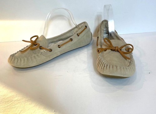 Lucky Brand Fur Lined Driving Moccasin Size EU 40 / US 10