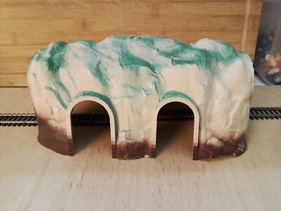 Maquette Tunnel JEP HO – Décor Montagne Train En Tôle Lithographiée, Vintage France
