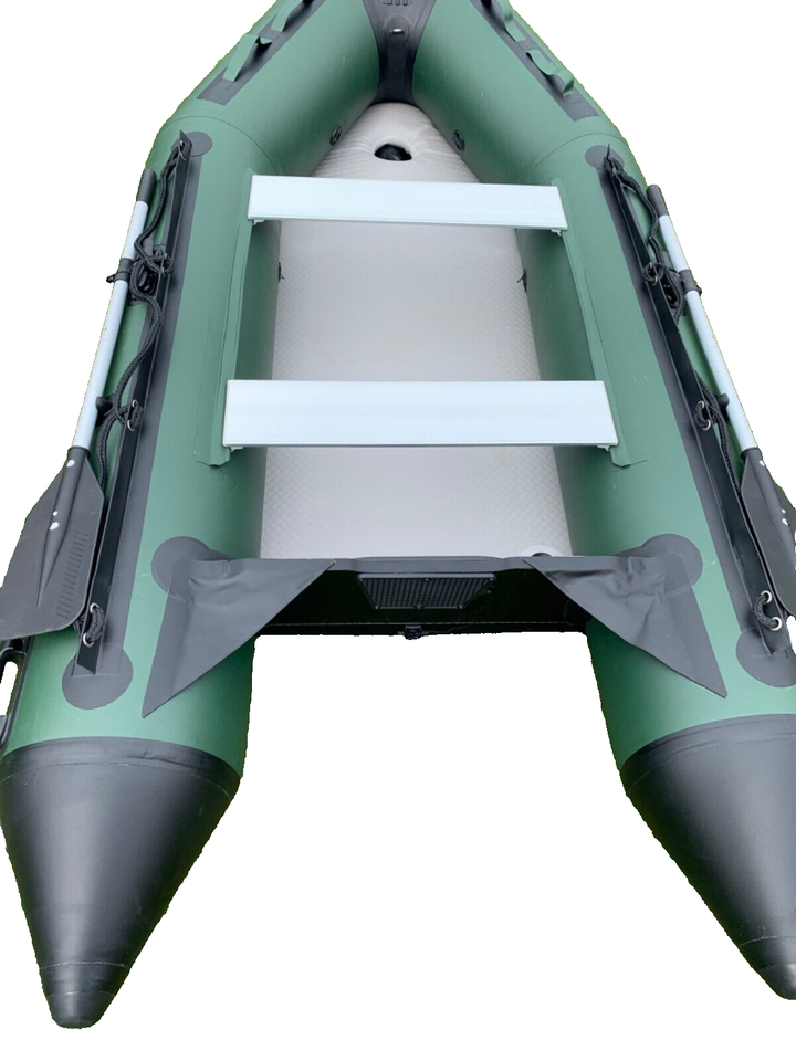 Rydal 3.6m Inflatable Dinghy/Sib/Rib/Boat Green and Black with Airdeck ...