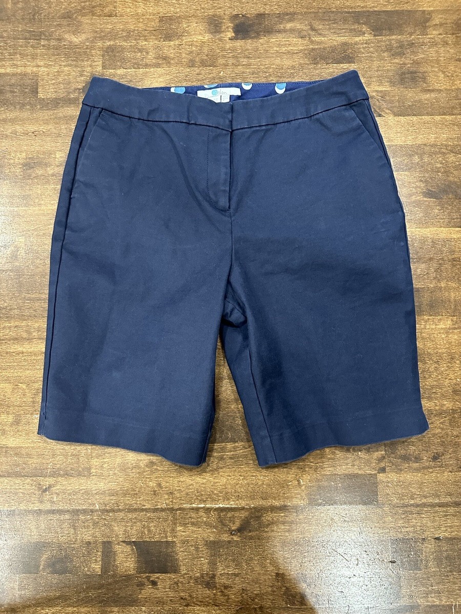 navy blue bermuda shorts
