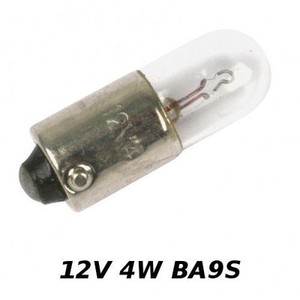 Ampoule 12v 4w Ba9s T4w Feu De Position Veilleuse Phare Lampe