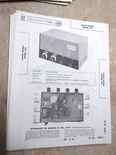 DAVID BOGEN K10 TUBE AMPLIFIER -SCHEMATIC  PARTS ID - SAMS PHOTOFACT 424/6