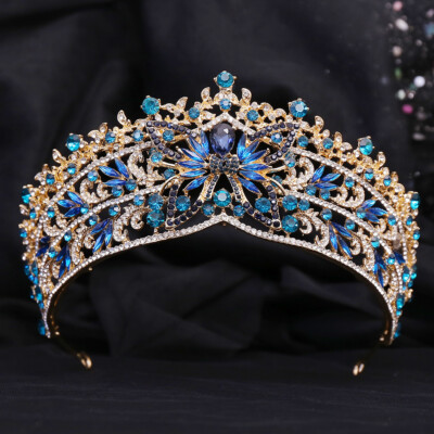 4cm Tall CZ Crystal Wedding Bridal Queen Princess Prom