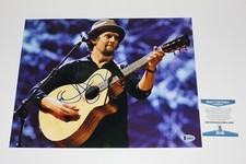 SINGER JASON MRAZ HAND SIGNED 11X14 PHOTO B BECKETT COA YES! WE SING WE DANCE 