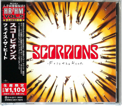 ★れ 楽譜・バンドスコア /SCORPIONS FACE THE HEAT Scorpions SEALED BRAND NEW CD 