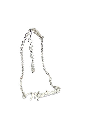 FMF Charm Letter Bracelet or Anklet - Lifestyle Jewelry Threesome Hotwife QOS