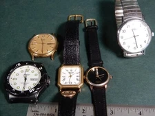Casio Bulova Timex  Benrus Mens and Ladies Watches - Good Working Condition