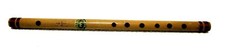 G-SCALE Traditional Indian wood Bamboo Side Flute Bansuri Murli 6 1 HOLE