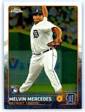 Melvin Mercedes 2015 Topps Chrome #71 Rookie