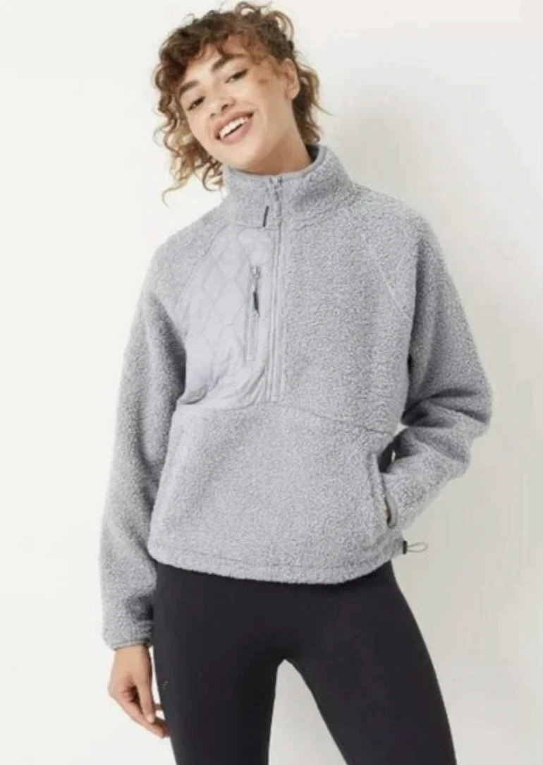 Sherpa pullover online sweatshirt