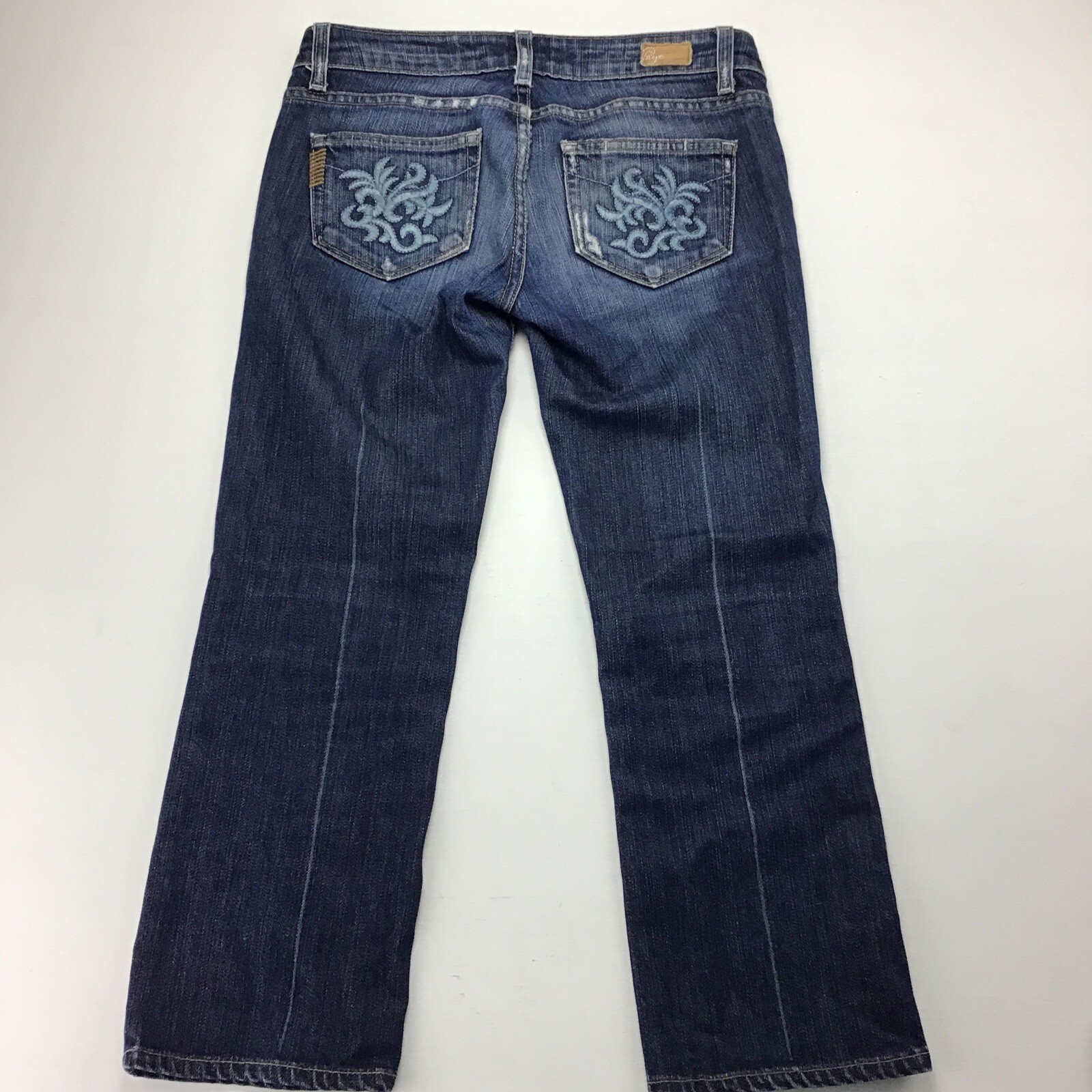 Paige Blue Jeans, Size 26.  Cropped. Laurel Canyo… - image 9