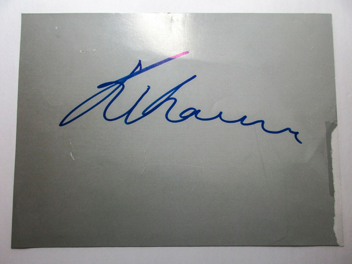 RARE* Rihanna Signed 9x12 Cut Signature on Printed Cardstock PROOF
