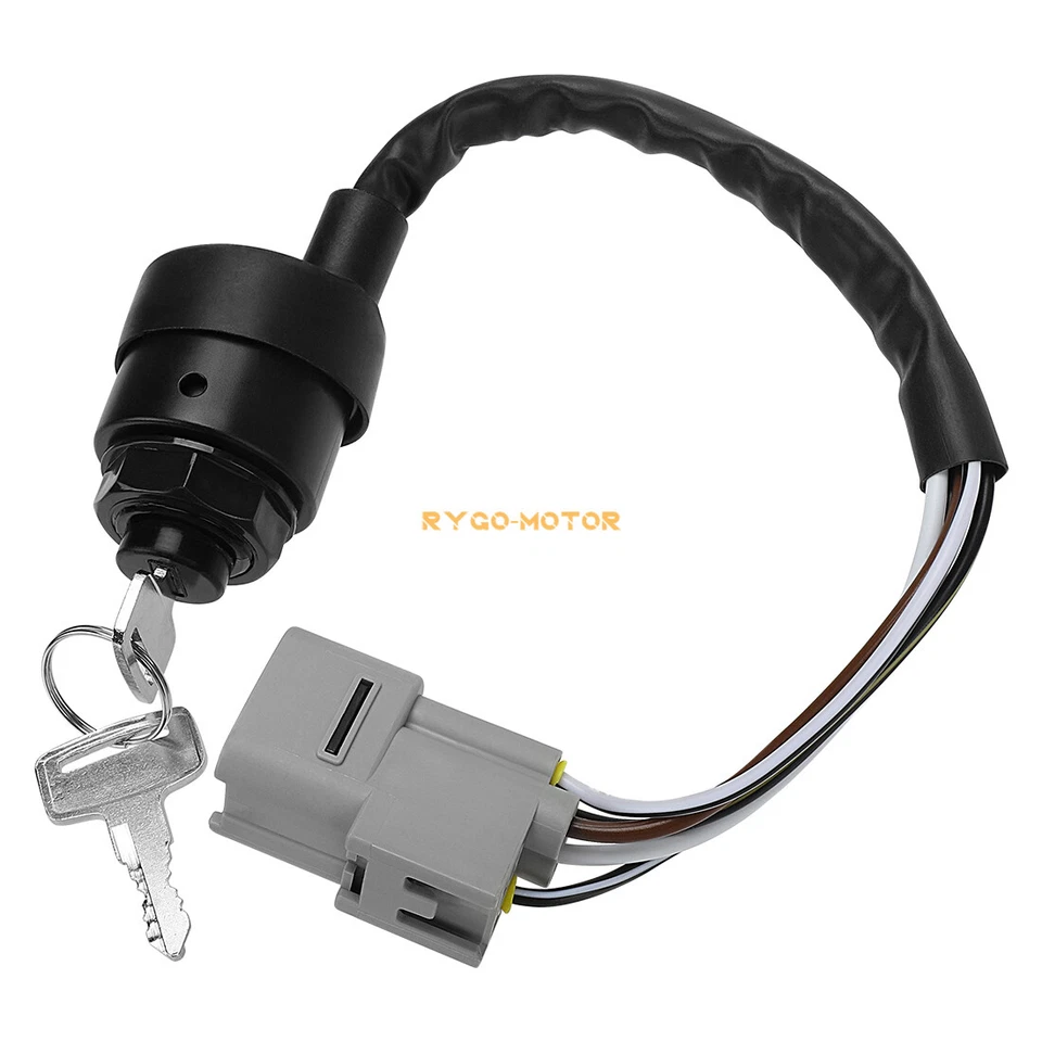 Interruptor de llave de encendido 27005-1244 para Kawasaki Mule 3000 3010 3020 KAF620 2001-2008 Foto 2 de 4