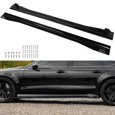 UK Side Skirts Extension Rocker Panel Splitter FOR KIA CEED PICANTO ...