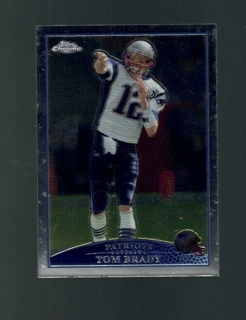 2009 Topps Chrome Football Tom Brady #TC70 Patriots