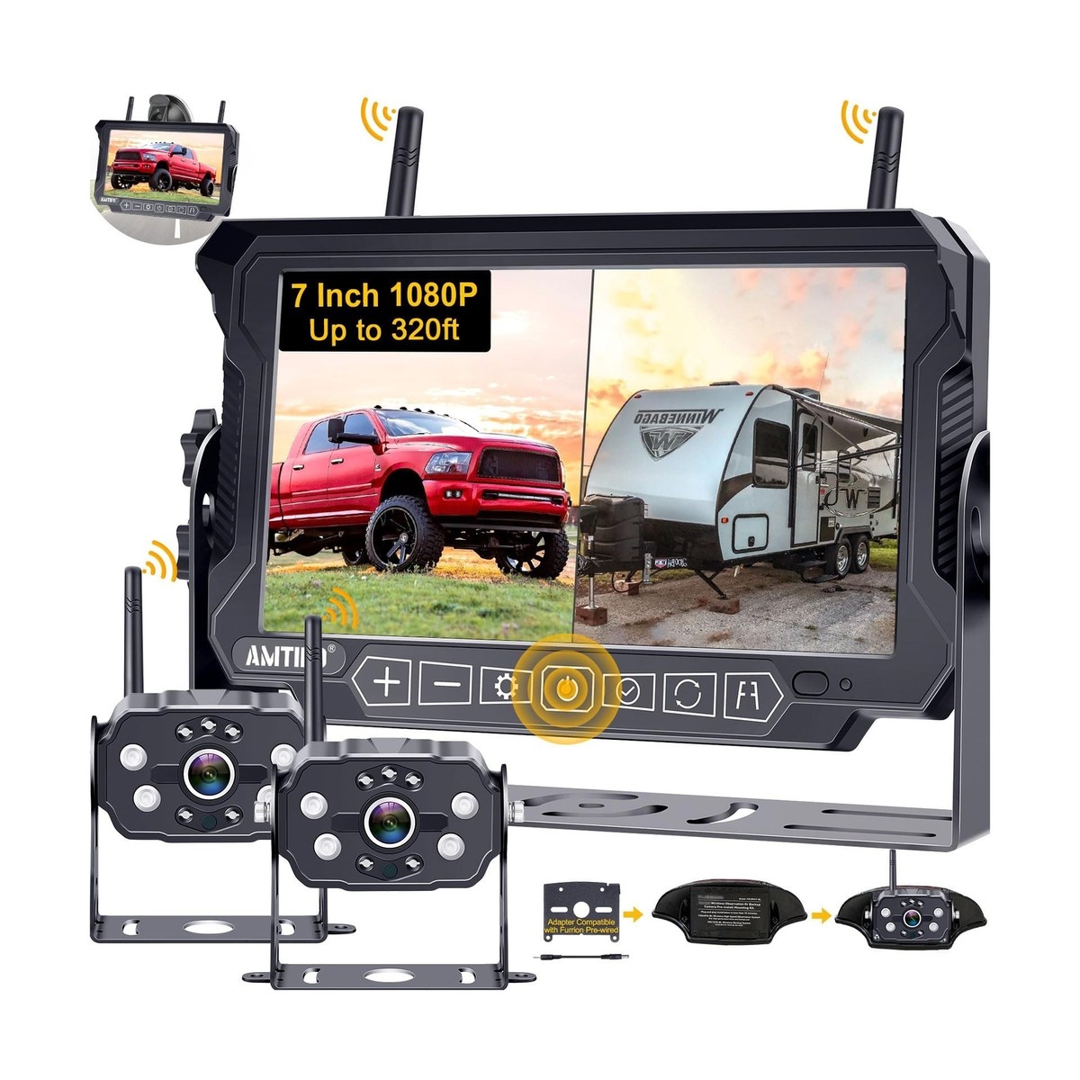 Decodificatore Telecamera Retro Per Volkswagen Q53SE VWA12S VWA13 - Adattatore Per Telecamere Originali - Foto 3