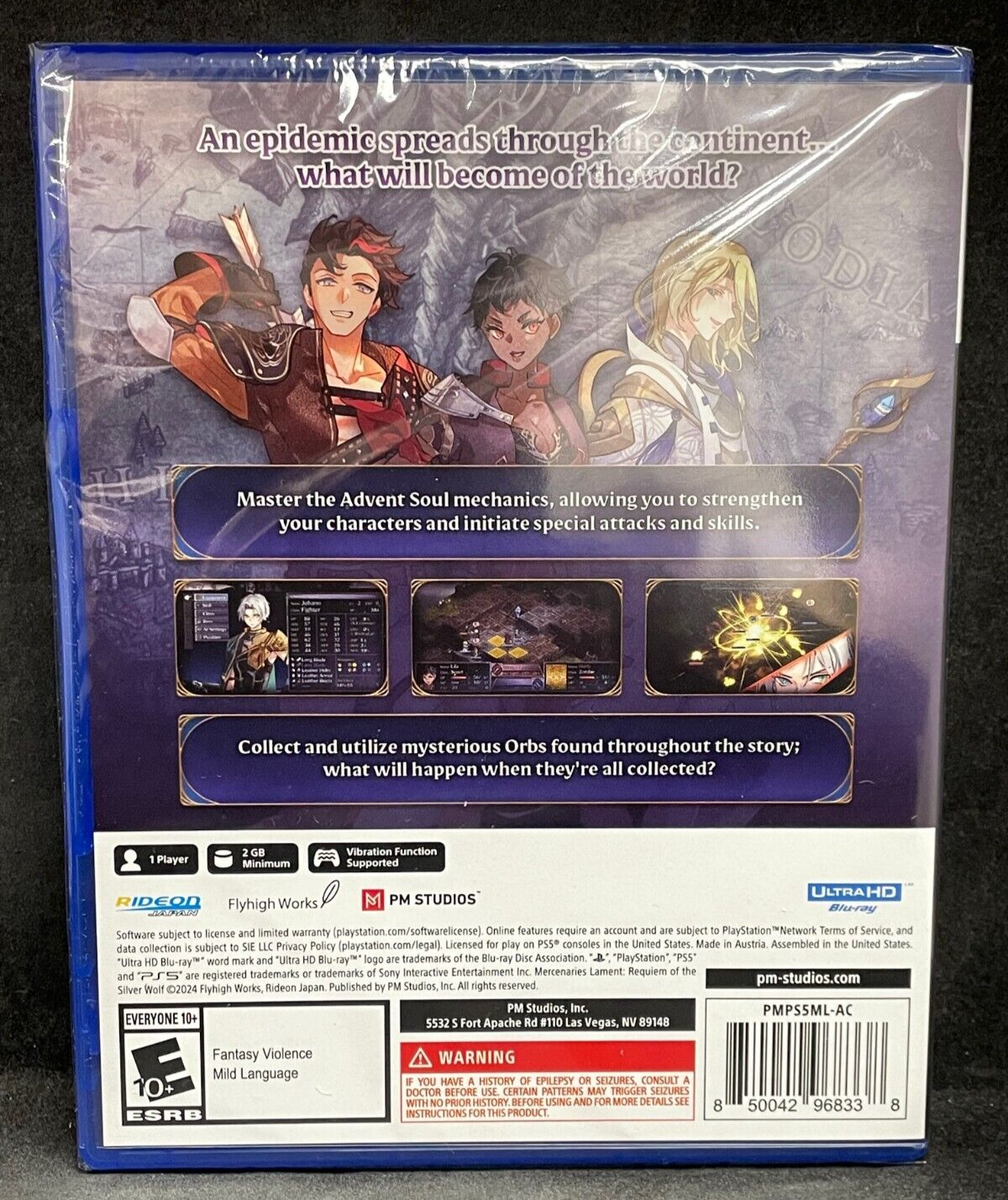 Mercenaries Lament: Requiem of the Silver Wolf (PS5 / Playstation