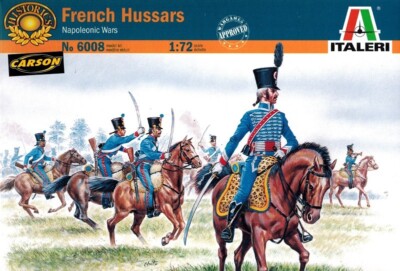Italeri 1:72 Französische Hussaren Figurenset - 17 Reiter Für Modellbau Und Sammlung