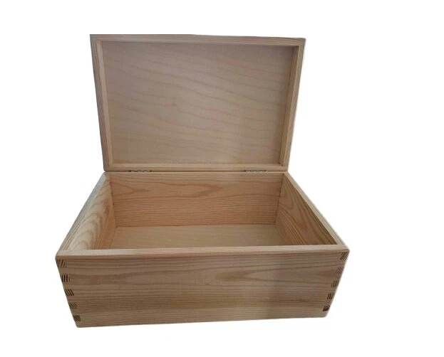 Personalisierte Erinnerungsbox / Erinnerungskiste zur Geburt mit Deckel aus Holz - Bild 4 von 4