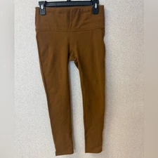 Spanx Women Size Small Highrise Brown tummy control leggings