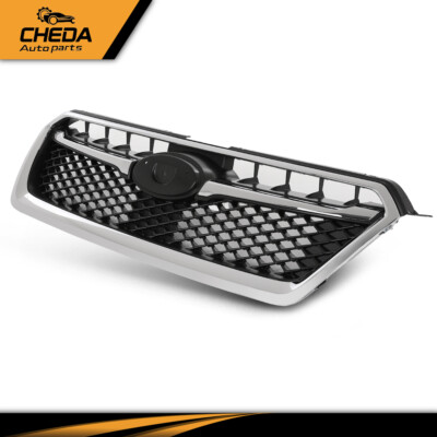 Fit For 12-2016 Subaru Impreza Front Grille W/ Moulding Trim Whole Set SU1200163