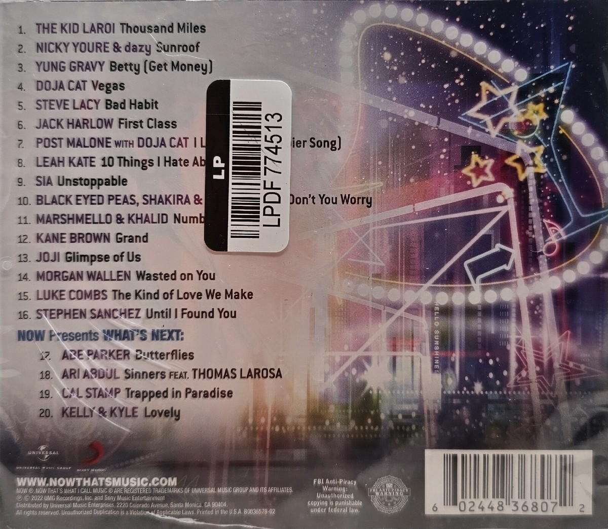 【中古】「非常に良い」［CD］That's What You Get Babe s-l1200.jpg