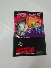 SUPER NINTENDO - ULTRAMAN ISTRUZIONI - INGLESE 