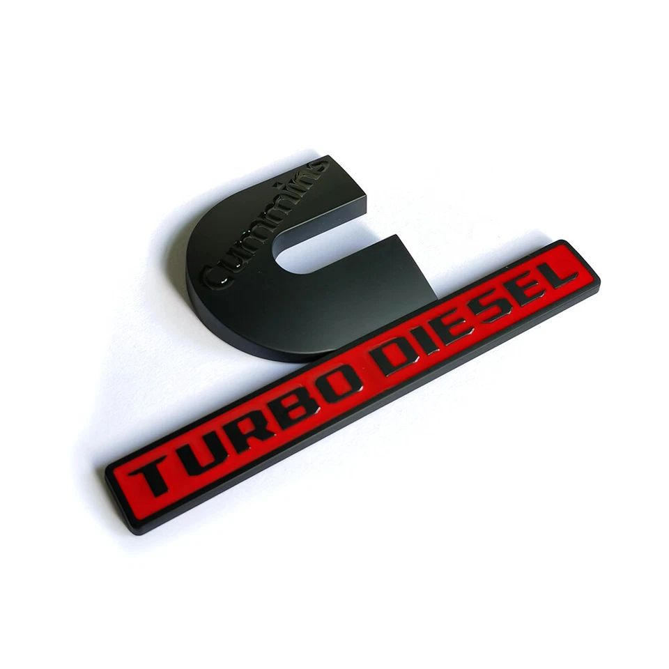 2x OEM 2019 Ram 2500 3500 Cummins Turbo Diesel Emblem Badge for 68358494AA - Image 2 of 4