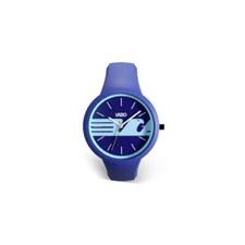 Orologio Uomo SS LAZIO P-LB480XB1 Silicone Blu OFFICIAL