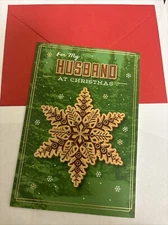 Merry Christmas For My Husband I Love You So Much 5”x7” Hallmark Greeting Card