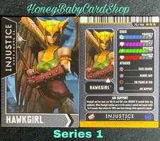 Injustice Arcade Series 1 Out of Print Card 72 Hawkgirl
