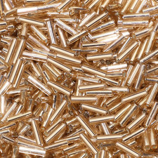 Glass Bugle Beads 1100Pcs /50G Mini Long Tube Seed Beads 2 6Mm Small Craft Loos