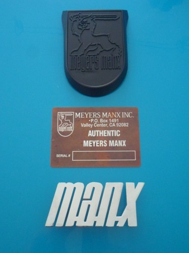 Kit Set Identification Emblem Rear 
