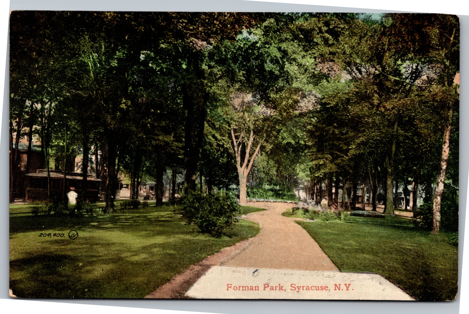 Postcard NY Syracuse Forman Park eBay